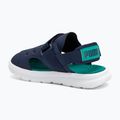 Παιδικά σανδάλια PUMA Evolve AC Inf puma navy/sparkling green/puma white 3