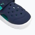 Παιδικά σανδάλια PUMA Evolve AC Inf puma navy/sparkling green/puma white 7