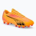 PUMA Ultra Play FG/AG sunset glow/puma black/sun stream μπότες ποδοσφαίρου