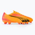 PUMA Ultra Play FG/AG sunset glow/puma black/sun stream μπότες ποδοσφαίρου 2