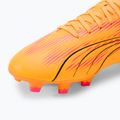 PUMA Ultra Play FG/AG sunset glow/puma black/sun stream μπότες ποδοσφαίρου 7