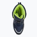 Παιδικές μπότες χιονιού KangaROOS K-MJ Hunter RTX FX dark navy / lime 5