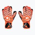 Γάντια τερματοφύλακα uhlsport Super Resist + HN fluo orange/white/black