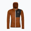 Ανδρικό φούτερ ORTOVOX Fleece Hoody bristle brown