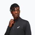 Ανδρικό ASICS Core 1/2 Zip performance μαύρο μακρυμάνικο για τρέξιμο 5