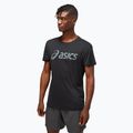 Ανδρικό μπλουζάκι για τρέξιμο ASICS Core Top performance black/carrier grey