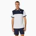 Ανδρικό μπλουζάκι polo ASICS Court Polo brilliant white/midnight