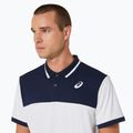 Ανδρικό μπλουζάκι polo ASICS Court Polo brilliant white/midnight 4