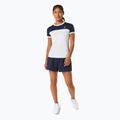 Γυναικείο μπλουζάκι τένις ASICS Court SS Top brilliant white/midnight 2