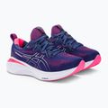 ASICS Gel-Cumulus 25 γυναικεία παπούτσια για τρέξιμο βαθύς ωκεανός / λιλά υποψία 5