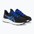 ASICS Jolt 4 GS παιδικά παπούτσια τρεξίματος μαύρο/μπλε Illusion 5