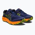 ASICS Trabuco Terra 2 βαθύς ωκεανός/νέον λάιμ ανδρικά παπούτσια για τρέξιμο 12