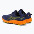 ASICS Trabuco Terra 2 βαθύς ωκεανός/νέον λάιμ ανδρικά παπούτσια για τρέξιμο 4