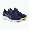 ASICS Patriot 13 ανδρικά παπούτσια για τρέξιμο βαθύς ωκεανός/κίτρινο φωτεινό χρώμα 4