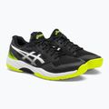 ASICS ανδρικά παπούτσια σκουός Gel-Court Hunter 3 μαύρο / λευκό 4