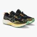 ASICS ανδρικά παπούτσια για τρέξιμο FUJILITE 4 μαύρο/μαγνητικό μπλε 4