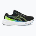 ASICS Gel-Kayano 30 ανδρικά παπούτσια για τρέξιμο μαύρο/ηλεκτρικό λάιμ 3