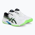 ASICS ανδρικά παπούτσια βόλεϊ Beyond F λευκό/lime burst 4