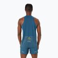 Ανδρικό ASICS Fujitrail Singlet μαγνητικό μπλε running tank top 3