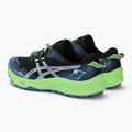 ASICS Gel-Trabuco 12 ανδρικά παπούτσια για τρέξιμο μαύρο/μπλε 4