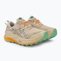 ASICS Trabuco Max 3 ανδρικά παπούτσια για τρέξιμο γκρι/μαύρο φτερό 5