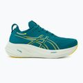 ASICS Gel-Nimbus 26 βραδινό πετρόλ/ανοιχτή μουστάρδα ανδρικά παπούτσια για τρέξιμο 3