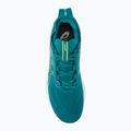 ASICS Gel-Nimbus 26 βραδινό πετρόλ/ανοιχτή μουστάρδα ανδρικά παπούτσια για τρέξιμο 7