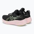 ASICS Gel-Nimbus 26 γυναικεία παπούτσια για τρέξιμο μαύρο/νέον λάιμ 4