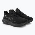 ASICS Gel-Nimbus 26 ανδρικά παπούτσια για τρέξιμο μαύρο/μαύρο 5