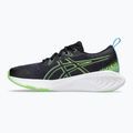 ASICS Gel-Cumulus 25 GS παιδικά παπούτσια τρεξίματος μαύρο/ηλεκτρικό λάιμ 3