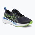 ASICS Gel-Cumulus 25 GS παιδικά παπούτσια τρεξίματος μαύρο/ηλεκτρικό λάιμ