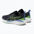 ASICS Gel-Cumulus 25 GS παιδικά παπούτσια τρεξίματος μαύρο/ηλεκτρικό λάιμ 4