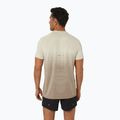 Ανδρική μπλούζα ASICS Seamless oatmeal/moonrock running shirt 3