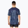 Ανδρικό μπλουζάκι για τρέξιμο ASICS Road All Over Print Top blue expanse/midnight 3