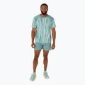 Ανδρικό μπλουζάκι για τρέξιμο ASICS Road All Over Print Top light celadon/celadon 2