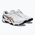 Γυναικεία παπούτσια ASICS Gel-Rocket 11 white/pure gold 10