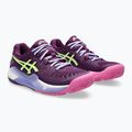 Γυναικεία παπούτσια Padel ASICS Gel-Resolution 9 deep mauve/lime green 10