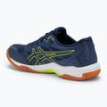 Ανδρικά παπούτσια ASICS Gel-Rocket 11 blue expanse/safety yellow 3