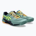 Ανδρικά παπούτσια Padel ASICS Gel-Resolution 9 celadon/safety yellow 10