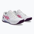 Γυναικεία παπούτσια Padel ASICS Gel-Dedicate 8 white/dragon fruit 8