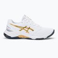 Ανδρικά παπούτσια ASICS Netburner Ballistic FF 3 white/pure gold 2