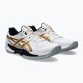 Ανδρικά παπούτσια ASICS Powerbreak FF white/rich gold 10