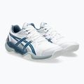 Παιδικά παπούτσια χάντμπολ ASICS Gel-Powerbreak GS white/vintage indigo 10