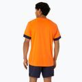 Ανδρικό μπλουζάκι τένις ASICS Court SS Top shocking orange/midnight 3