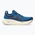 ASICS Gel-Nimbus 26 ανδρικά αθλητικά παπούτσια για τρέξιμο σε πλούσιο ναυτικό/ξεθωριασμένο πορτοκαλί χρώμα 8