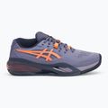 ASICS Gel-Resolution X Clay ανδρικά παπούτσια τένις γκρι-μωβ/ πορτοκαλί nova 2