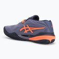 ASICS Gel-Resolution X Clay ανδρικά παπούτσια τένις γκρι-μωβ/ πορτοκαλί nova 3