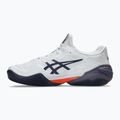 ASICS Court FF 3 Clay λευκά/γκριζοπορφυρά ανδρικά παπούτσια τένις 2