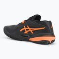 ASICS ανδρικά παπούτσια τένις Gel-Resolution X Clay μαύρο/ σοκαριστικό πορτοκαλί 3