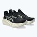 ASICS Gel-Nimbus 27 ανδρικά αθλητικά παπούτσια για τρέξιμο μαύρο/γκρι λίμνη 10